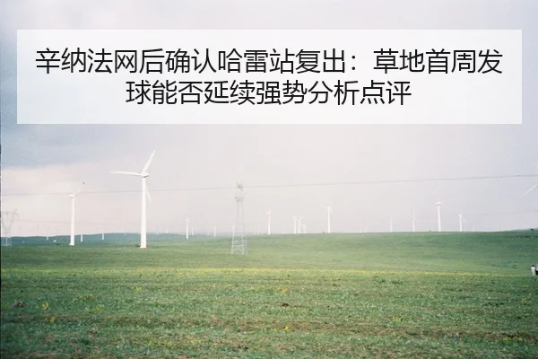 辛纳法网后确认哈雷站复出：草地首周发球能否延续强势分析点评
